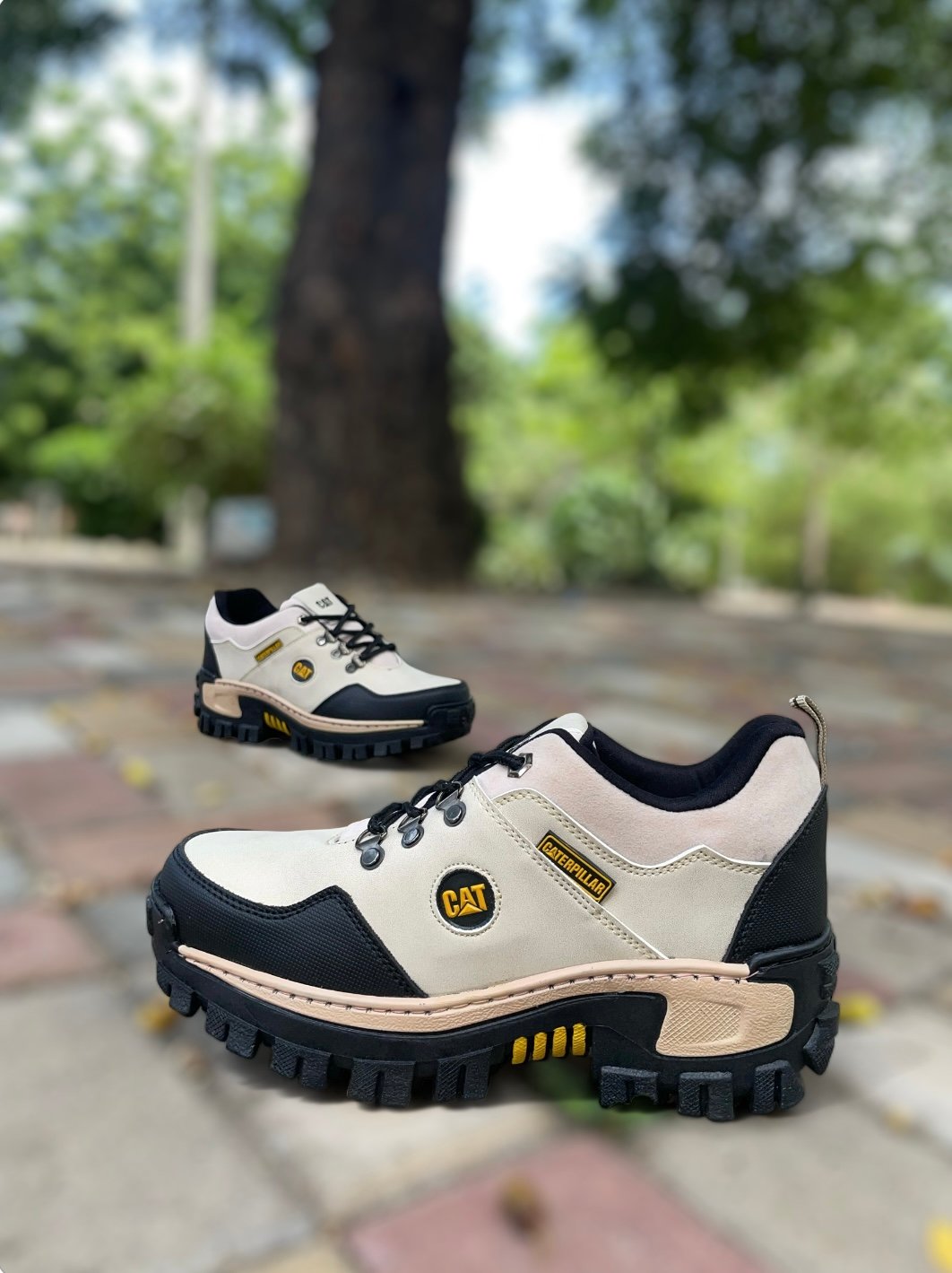 CATERPILLAR CORTE MEDIANO AAA BEIGE